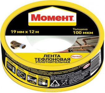 Момент лента тефлон.уплотн. ФУМ 12м