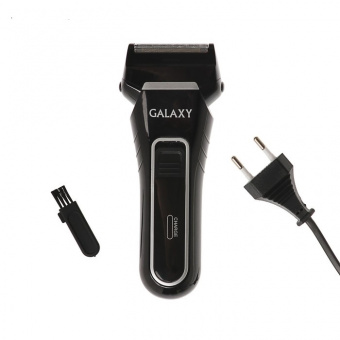 Бритва  Galaxy 4200  3Вт 2плав головки триммер для висков
