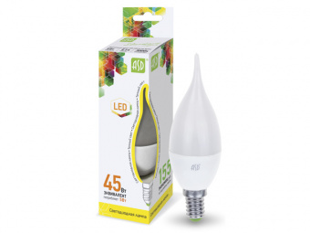 LED-СВЕЧА на ветру-стандарт 5,0Вт Е14 3000К