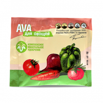 Овощное, комплексное удобрение (30гр) AVA  04-409